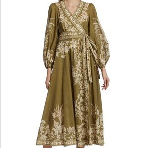 SOLD SS ‘22 Zimmermann Aneke dress, Size 0 (equiv. US Size 4)
